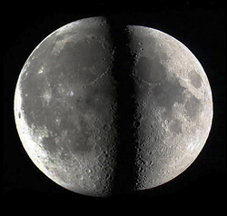 The Moon at apogee and perigee