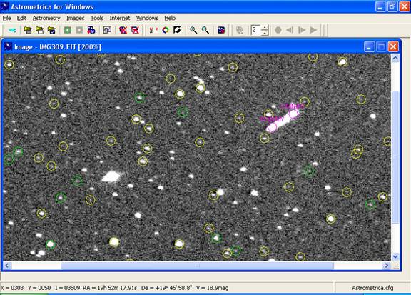 acceleration measurement astrometry asteroids