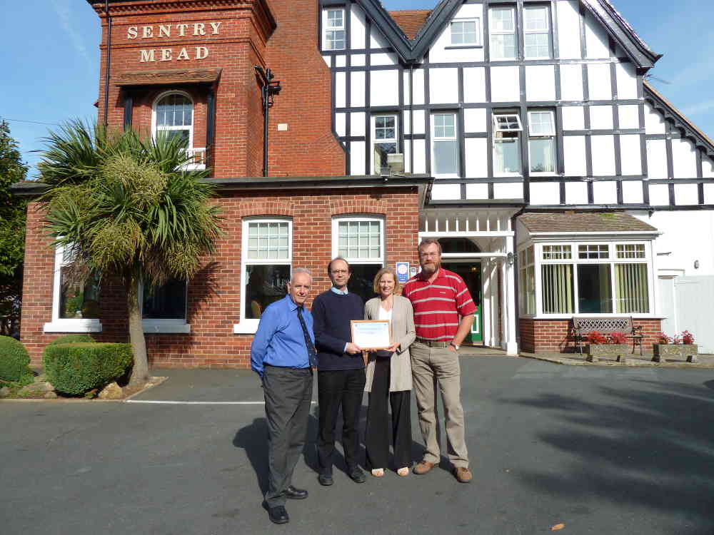 An Isle of Wight hotel receives the Good Lighting award for managing its lighting to benefit visiting stargazers (courtesy Sentry Mead Hotel).