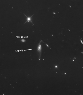 Observation by Paul Downing, FRAS