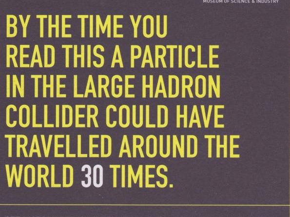 Large Hadron Collider MOSI Poster - Front