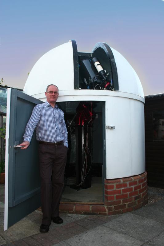 Peter Carson and observatory
