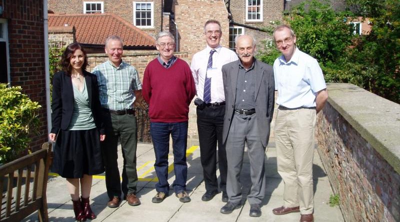 Emily WInterburn, David Sellers, Gerard Gilligan, Mike Frost, Mike Maunder and Tom McLeish (image Martin Whipp)