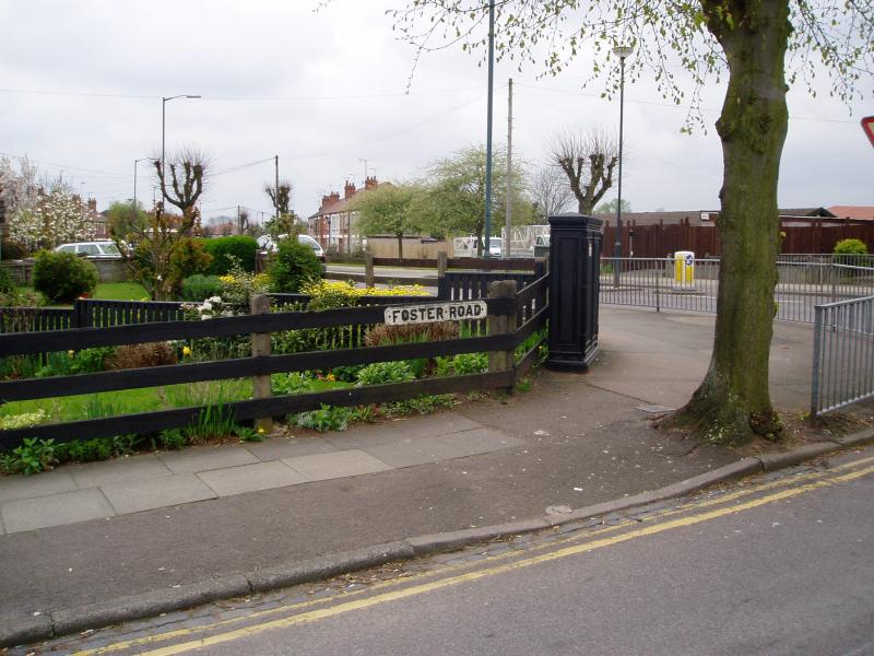 Foster Road, Radford, Coventry, was named for Samuel Foster, Gresham Professor of Astronomy in the 17th century, who observed from the area in the 1630s (image by Mike Frost)