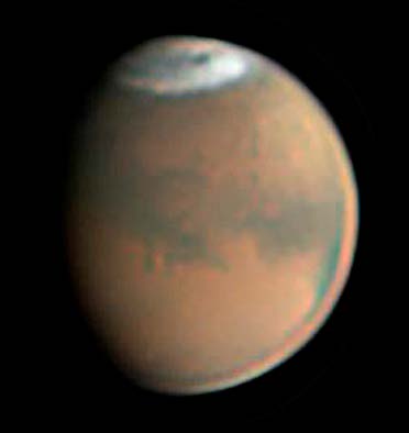 Figure 10. Mars imaged on 2020 Jun 21. Clyde Foster