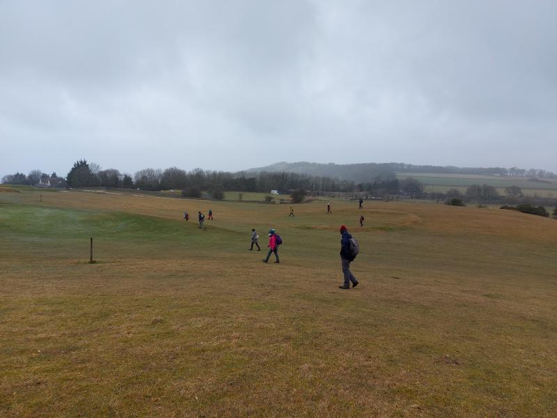 Members of the planetary science community obtained covid sign-offs and then converged on the strewn field, searching open areas and responding to reports of fragments. Credit - Dr Katherine Joy, University of Manchester