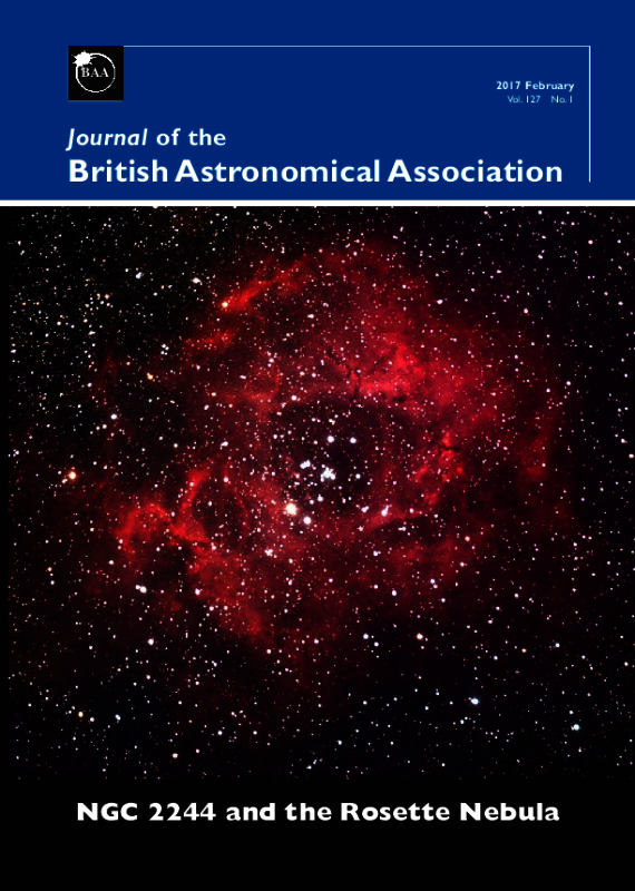 Journal Archive – British Astronomical Association