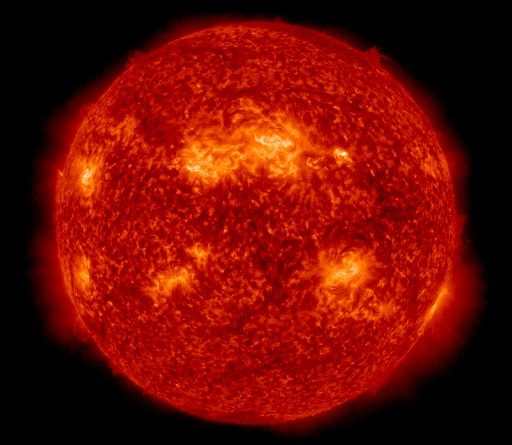 The Sun by the Solar Dynamics Observatory, courtesy of NASA/SDO and the AIA, EVE, and HMI science teams.