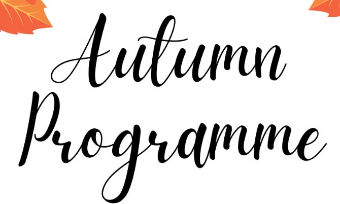 Autumn Programe