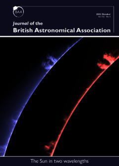 Journal Issues – British Astronomical Association