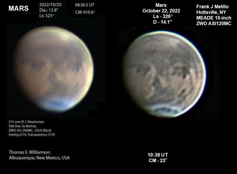 Mars 2022-10-20-TEW + 2022-10.22 by Frank J Melillo
