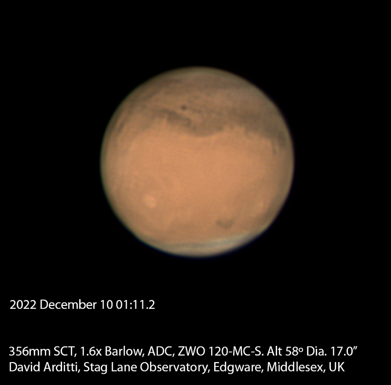 Mars 10 Dec 2022 by David Arditti
