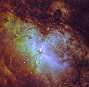 M16 The Eagle Nebula taken by Graham Winstanley