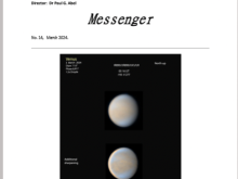 Messenger No. 14 March 2024 Cover Image