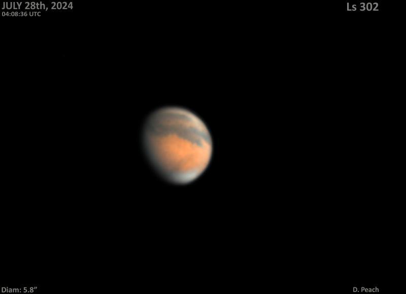 Mars D Peach 28 July 2024