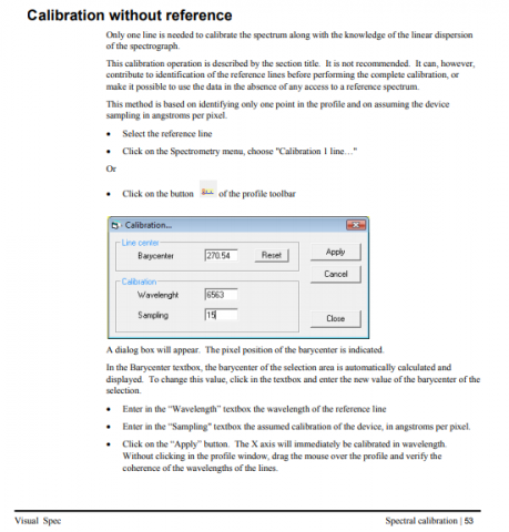 HELP WITH VISUAL SPEC – British Astronomical Association